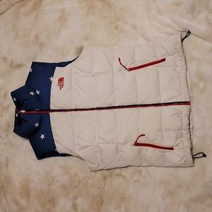 The North Face 2014 Olympic Limited Edition USA Down Vest Size Small
